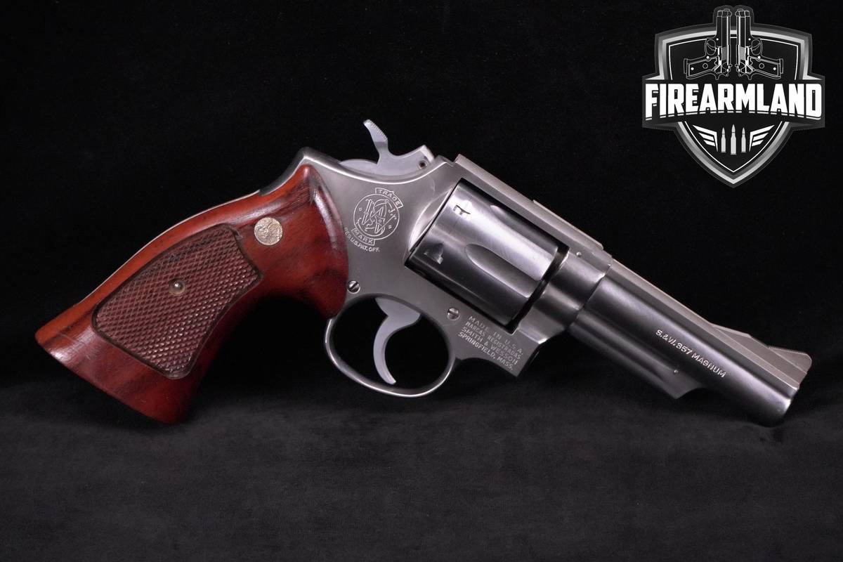 Smith & Wesson S&W Model 66 Combat Magnum Stainless 357Magnum 4.25" K Frame