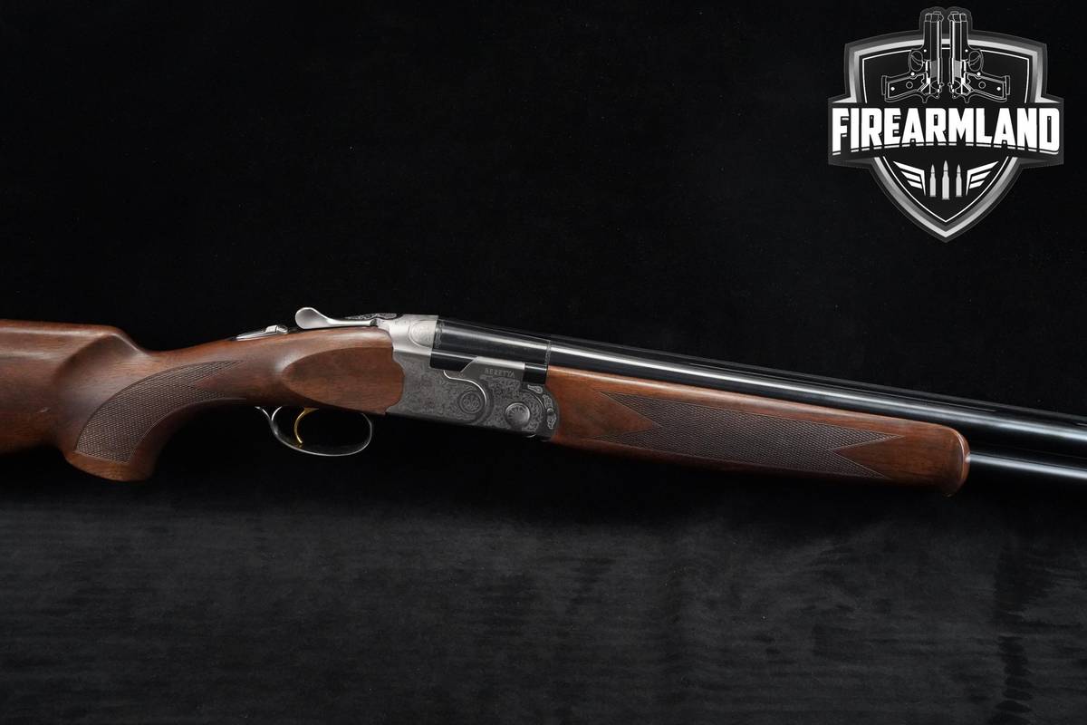 Beretta 686 Silver Pigeon I 12-Gauge 28" Scroll Engraving Skeet +ORIG CASE