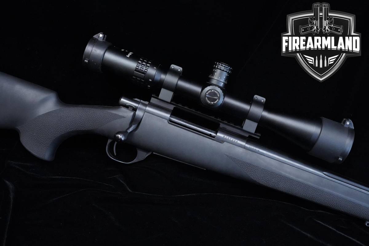 Howa Model 1500 Hogue TargetMaster Combo 308 Win 20" Blued Howa 1500 +OPTIC