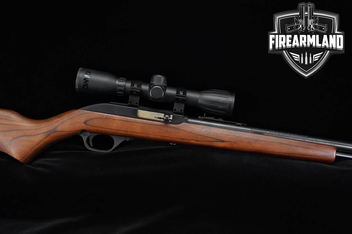 Marlin Model 60 22LR 19" Blued & Hardwood +SCOPE