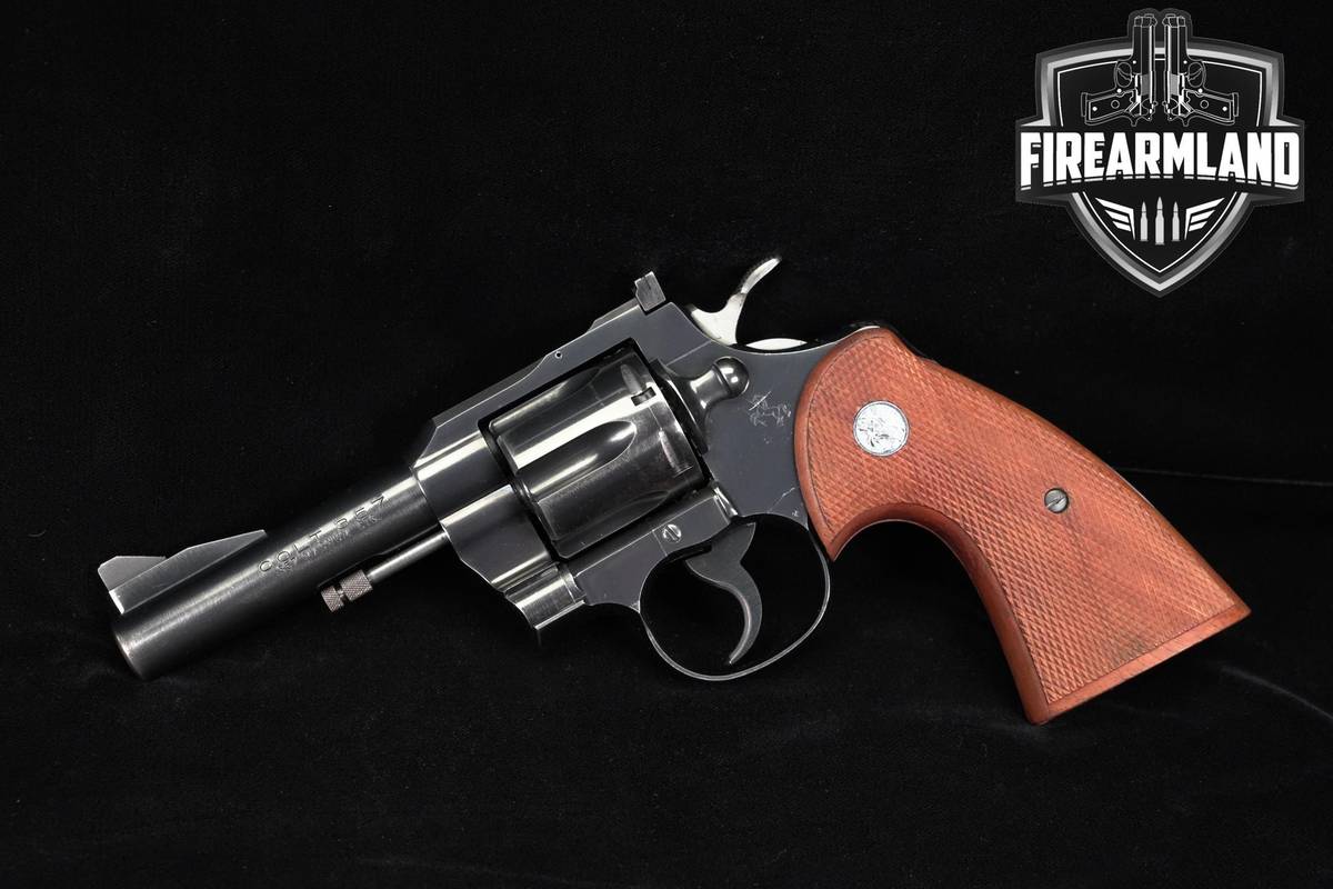 1958 Colt 357 Magnum 4" Blued +ORIG BOX