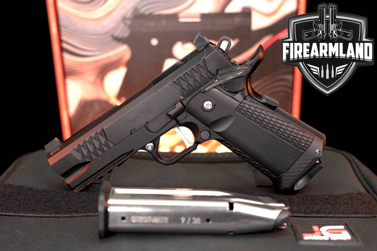 Jacob Grey TWC 9 9mm 1911 4" Bull Barrel Optic-Ready 2011 +2 MAGS & OG BOX