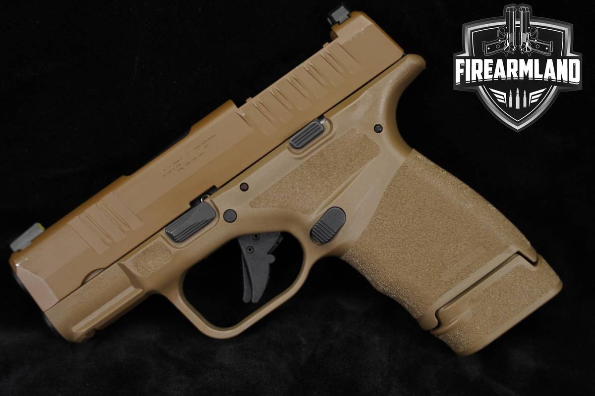 CARRY Springfield Armory Hellcat OSP 9mm 3 Desert FDE +2 MAGS & ORIG BOX