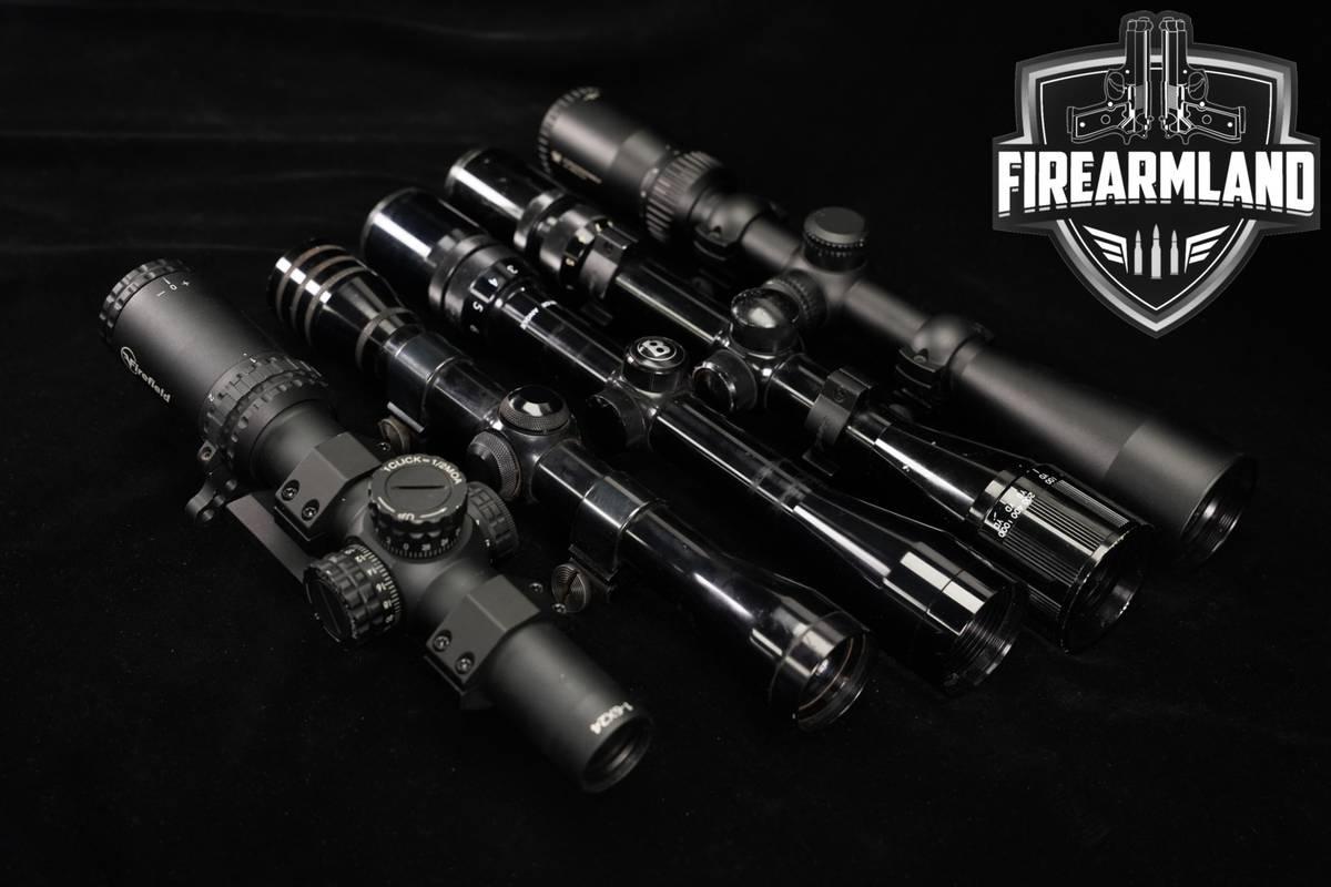 Five Scope Lot Hunting/LPVO 5 Pack Bushnell Firefield Vortex Scopes