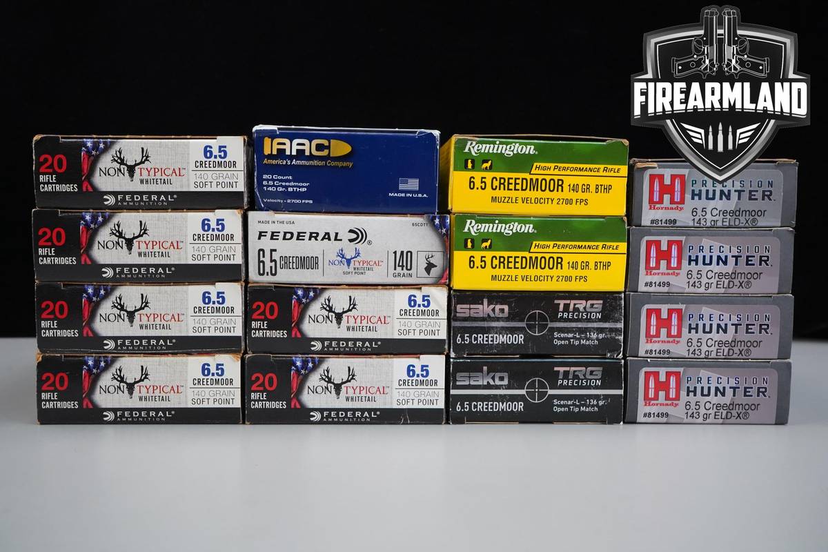 320 RDS! 6.5 Creedmoor Ammo 6.5CM