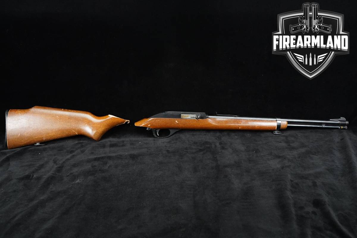 VINTAGE 1977 Marlin Glenfield Model 75C 22LR 18" Blued & Walnut Hunting