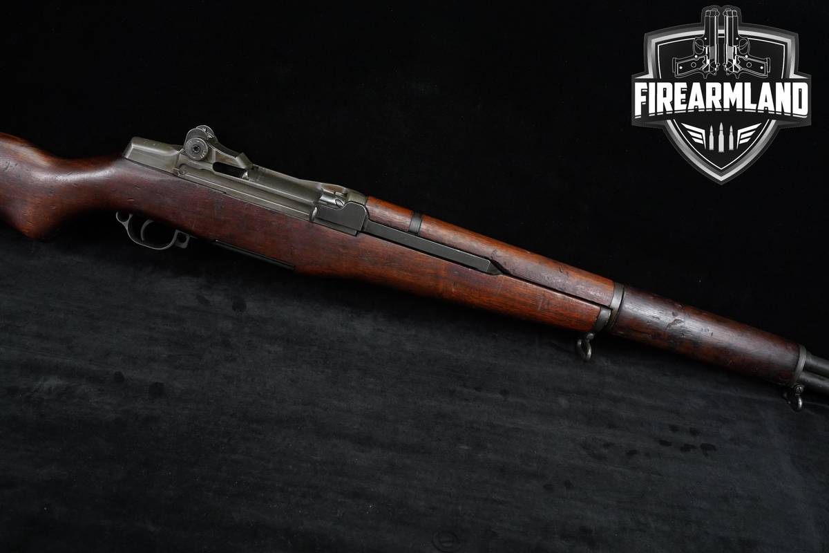 1942 WWII Springfield Armory M1 Garand 30-06 24" +2 MAGS