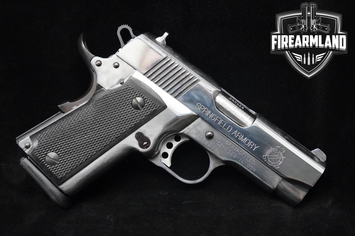 Springfield Armory V10 Ultra Compact 45 ACP 3.5" 1911 Springfield ORIG CASE