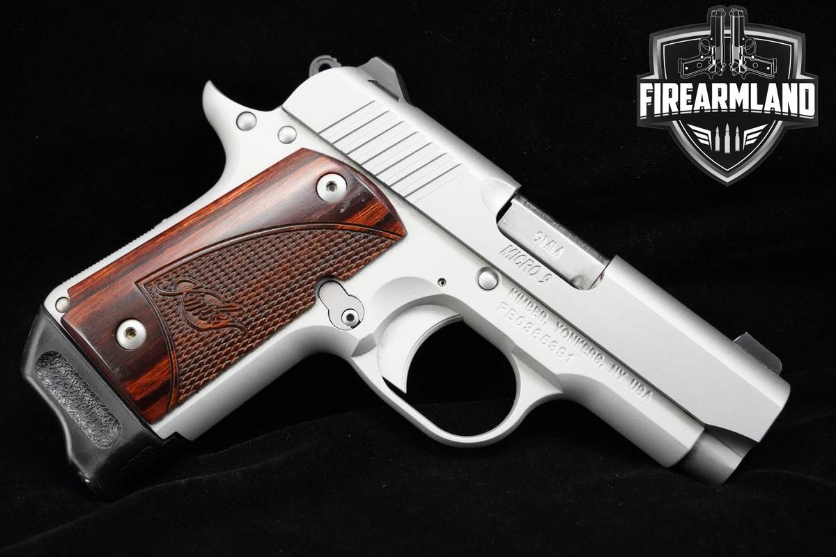 Kimber MICRO-9 STS Rosewood 9mm 1911 Kimber-MICRO-9 1911 CCW + ORIG BOX