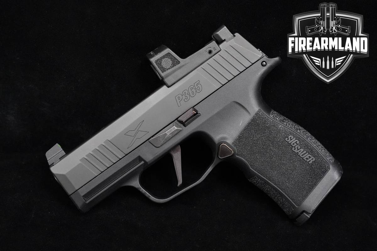 Sig Sauer P365 X 9mm Sig-Sauer P365-X P365X +OPTIC & 2 MAGS