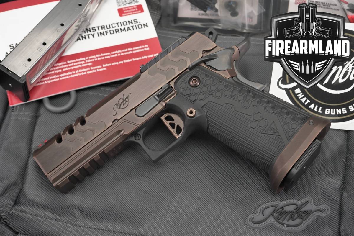 Kimber 2K11 Pro Royal 9mm Optics-Ready Bronze 1911 2011 +2 MAGS & ORIG CASE