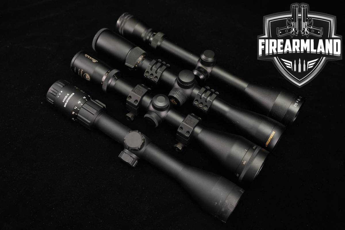 Four Scope Lot Hunting 4 Pack Simmons Sig Sauer Nikon Burris Riflescope