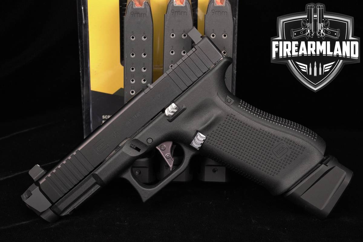 UPGRADES Glock 45 Gen5 MOS G45 Gen 5 9mm 4.49 RAMJET & AFTERBURNER +4 MAGS