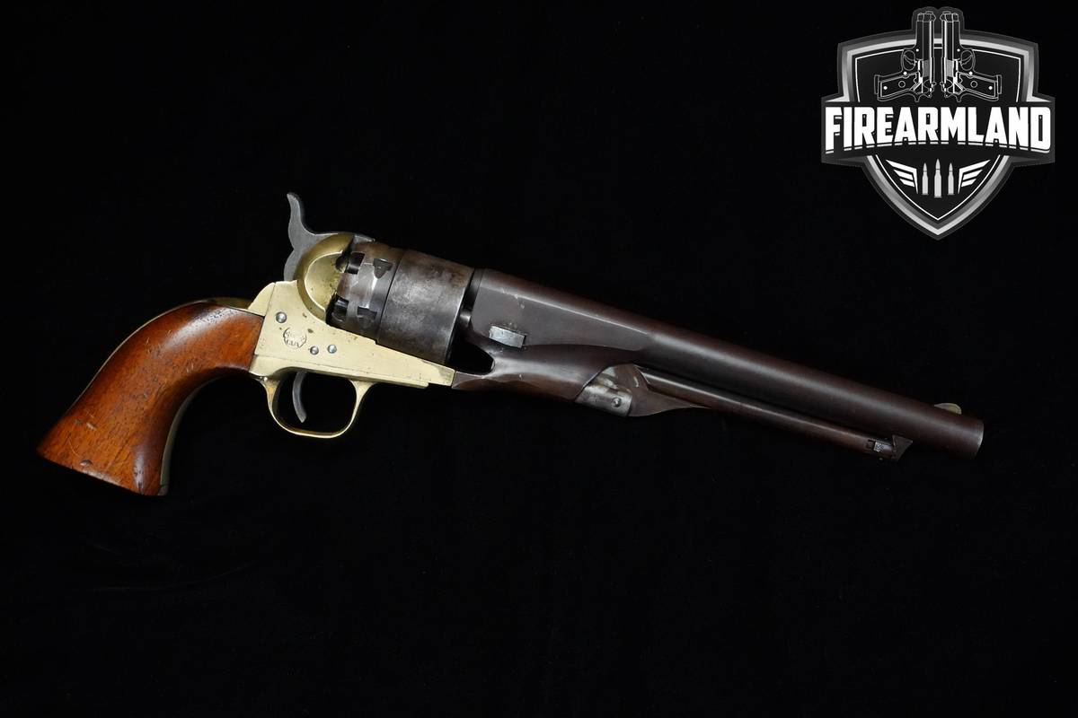 Armi San Marco Colt 1861 Navy 44 BPM Browned/Brass Conneticut Valley Arms