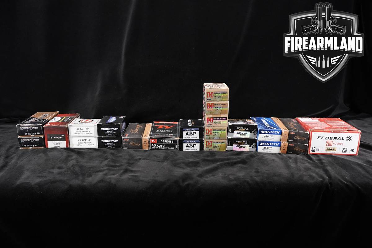 910 RDS! 45 ACP Ammo 45ACP