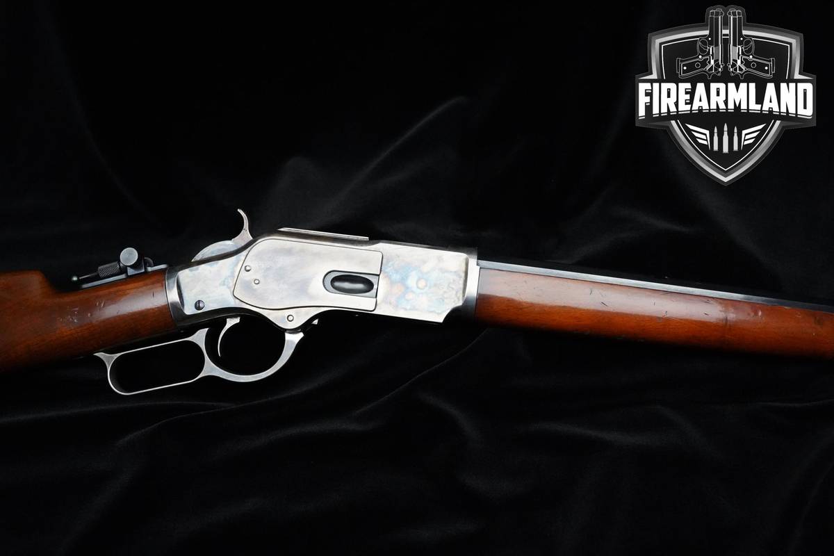 A Uberti Model 1873 44 Special 24.25" Two-Tone Rifle Italy Octagonal 13+1