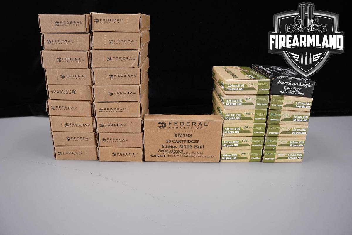 620 RDS! 5.56 NATO Ammo 5.56X45