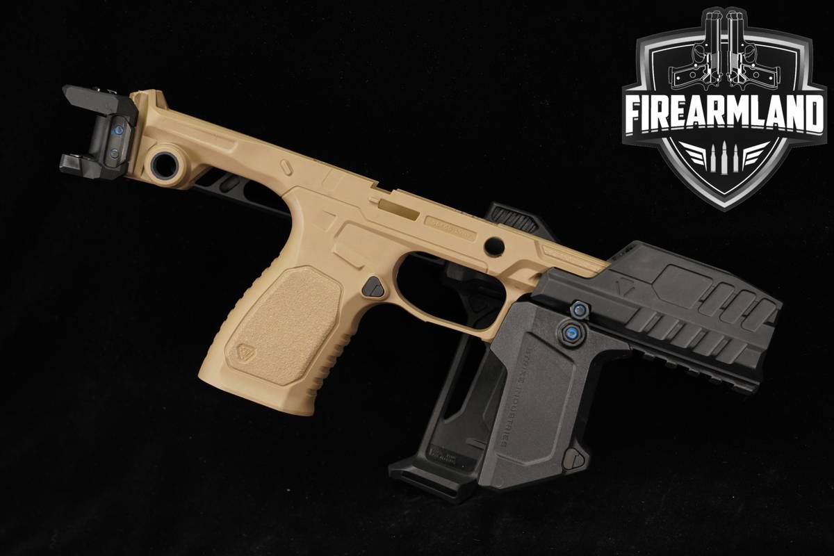 Strike Industries SMC Bravo Chassis with Dual Folding Stabilizing Brace