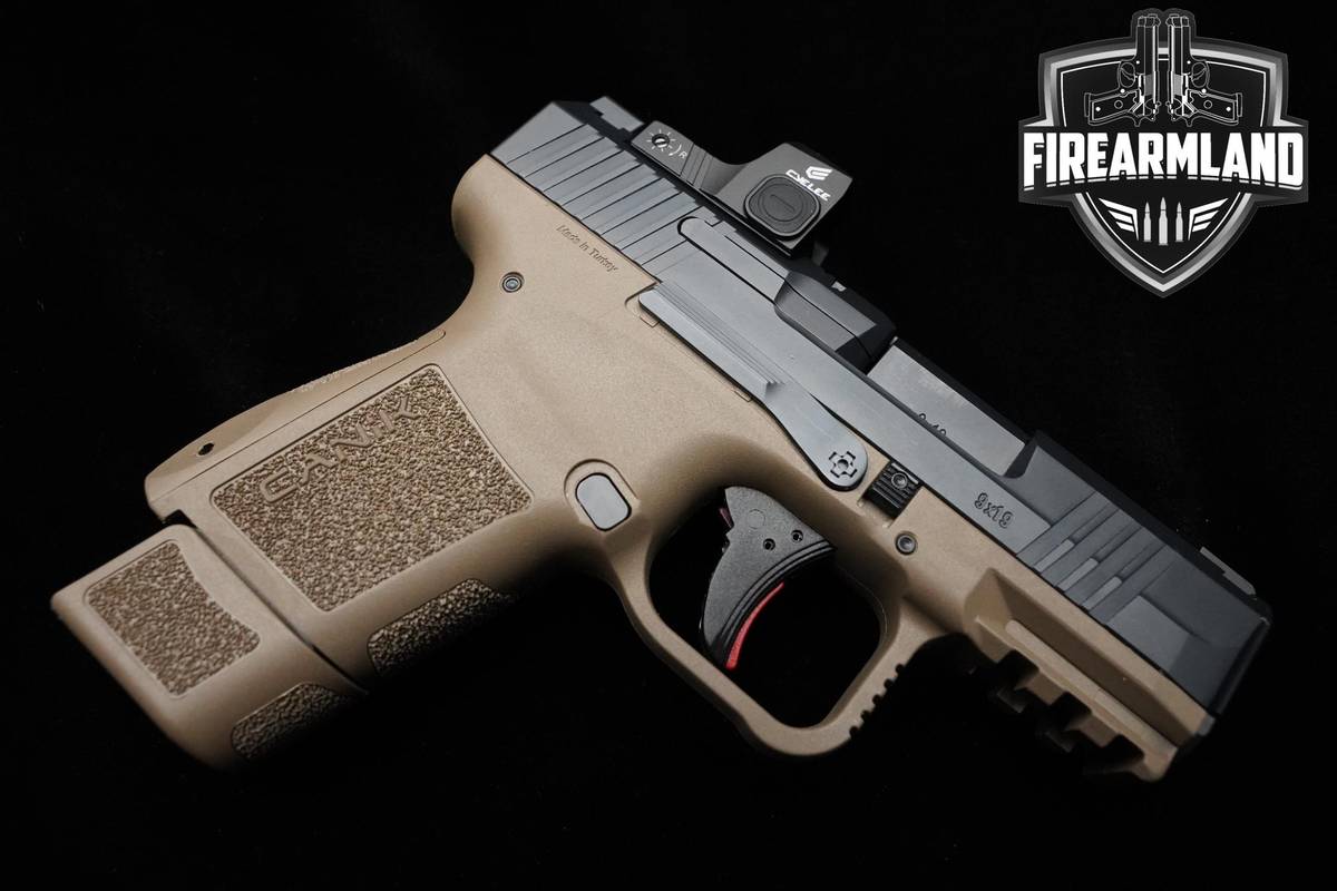 Canik METE MC9 9mm 3.18" METE Canik MC9 +2 MAGS, ORIG CASE, OPTIC & HOLSTER