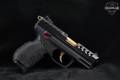 2020 Sturm Ruger SR22 TALO .22 LR Black/Gold in Very Good Condition Image 3