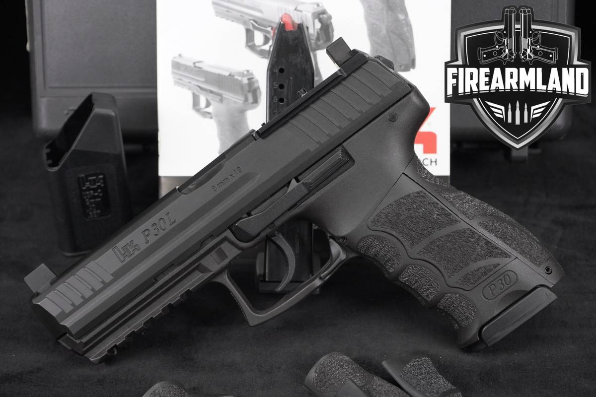 Heckler & Koch P30L V3 OR 9mm H&K P30-L 4.45" P-30 +2 MAGS & ORIG CASE