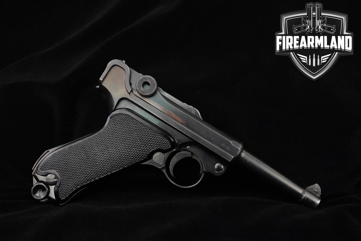 1942 Mauser P.08 Black Widow Luger 9mm 3.9" BYF-42 P.08 P08 P-08 WW2 Blued