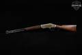 Winchester Repeating Arms Model 1873 Black Gold Short Rifle, 2015 Limited Edition .45 Colt Blued/Silver & Walnut in Very Good Condition Image 2