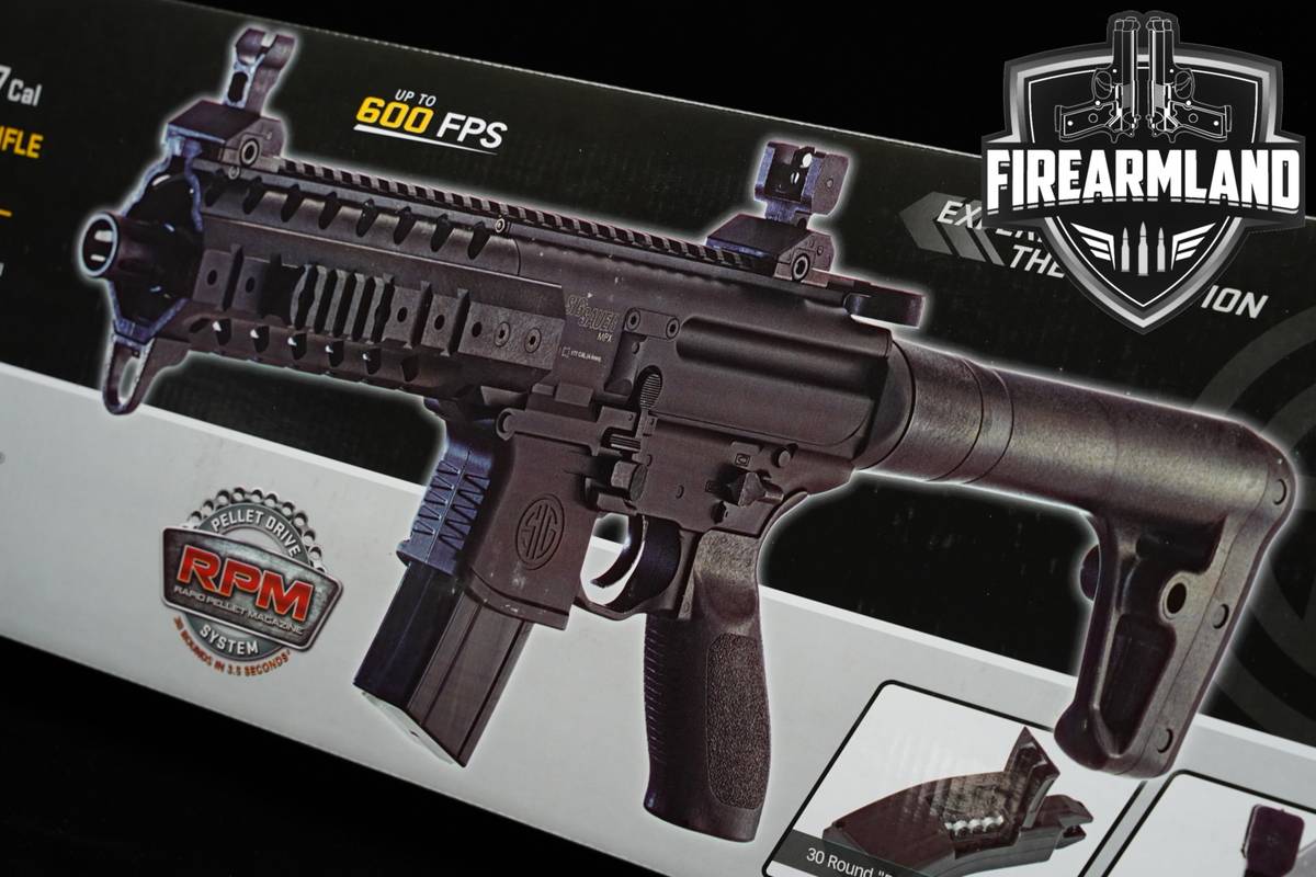 UNFIRED Sig Sauer MPX Air Rifle 177 AIRGUN +ORIG BOX