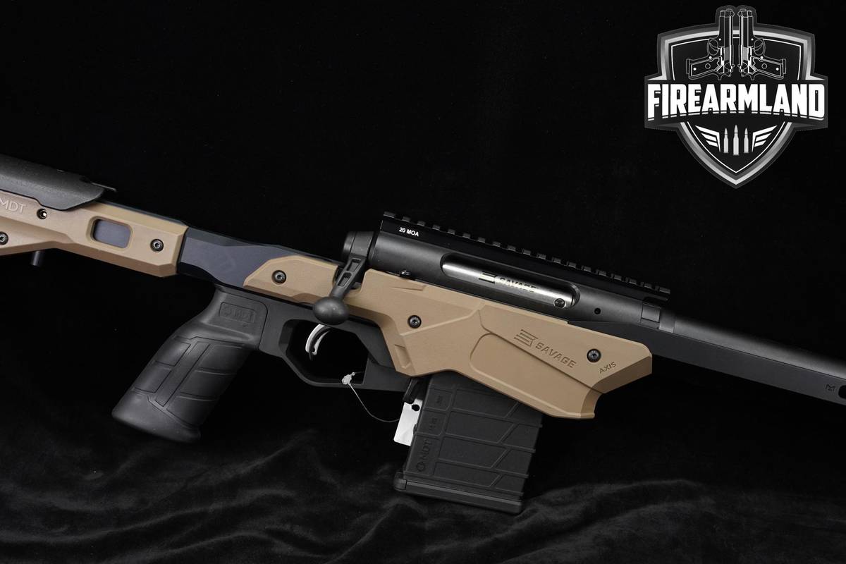 Savage Arms AXIS II Precision XP FDE 6.5 Creedmoor 22" Two-Tone FDE +OPTIC