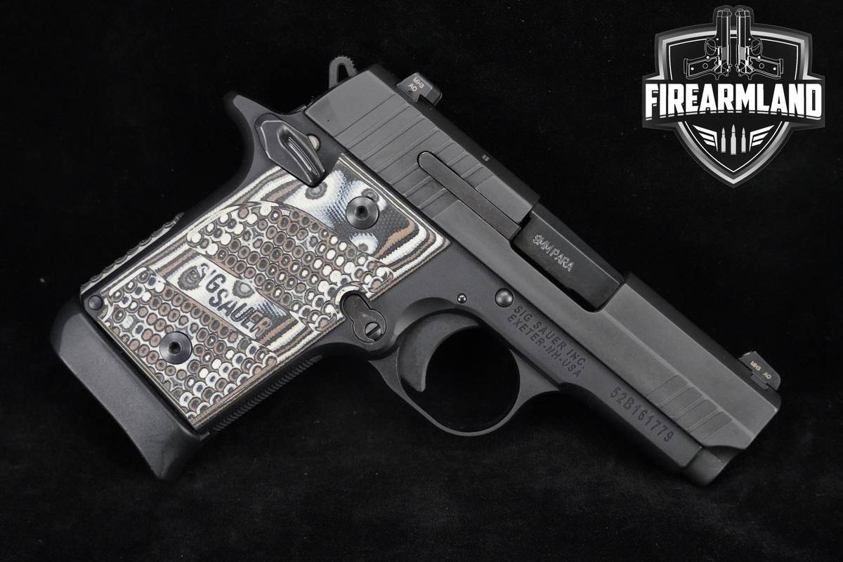 Sig Sauer P938 9mm 1911 3.1" P938 P-938 SUB- COMPACT CCW +5 MAGS