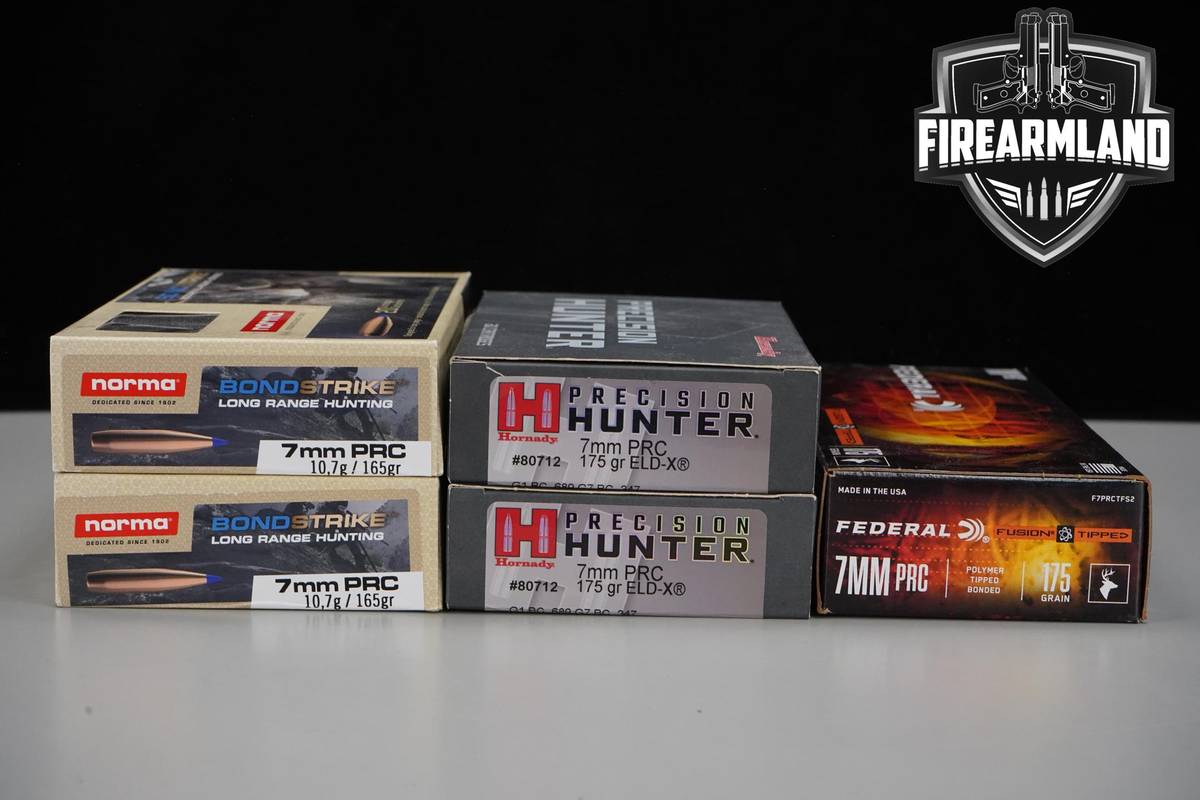 100 RDS! 7mm PRC Ammo