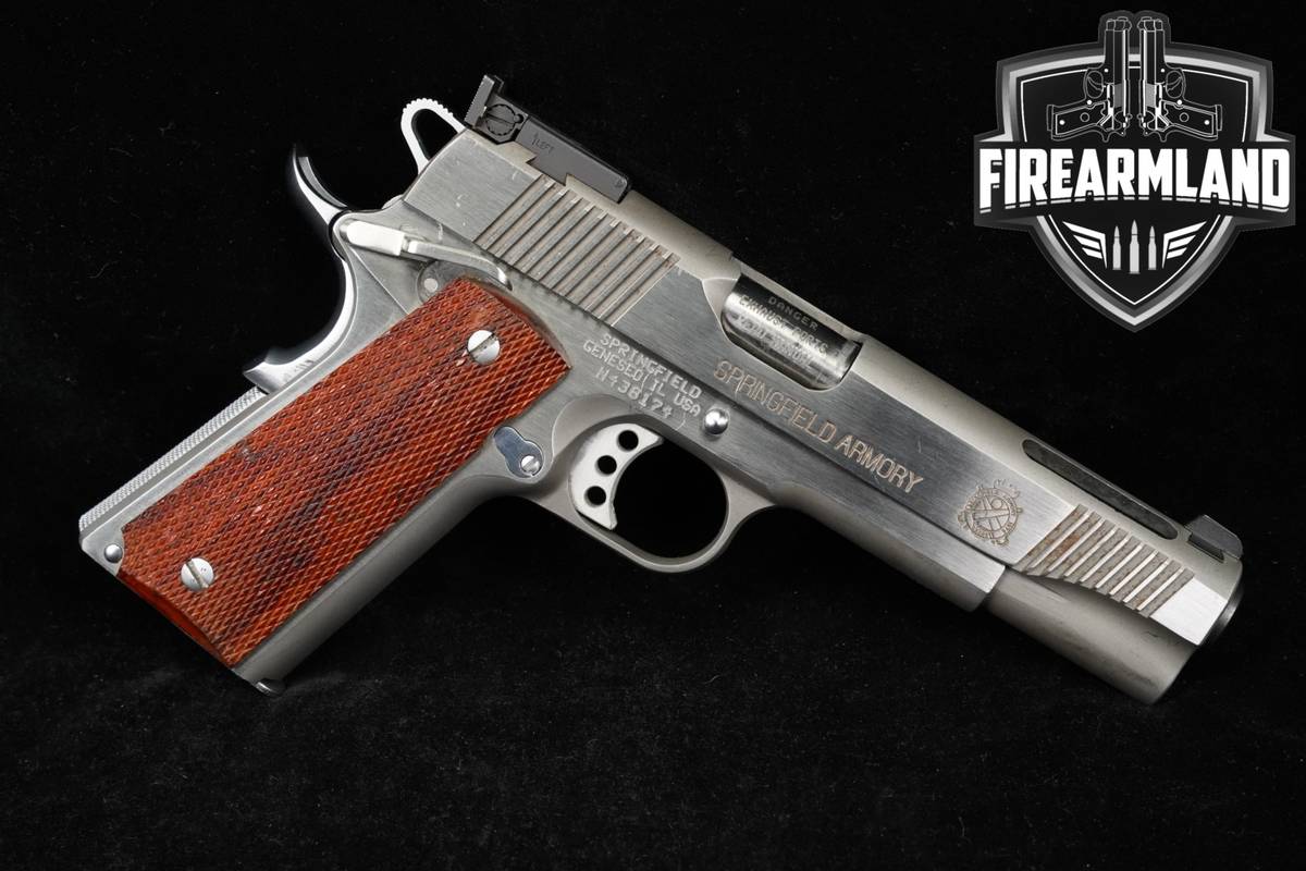 Springfield Armory 1911-A1 V-12 Ported 45 ACP 5" Stainless SAO 1911A1