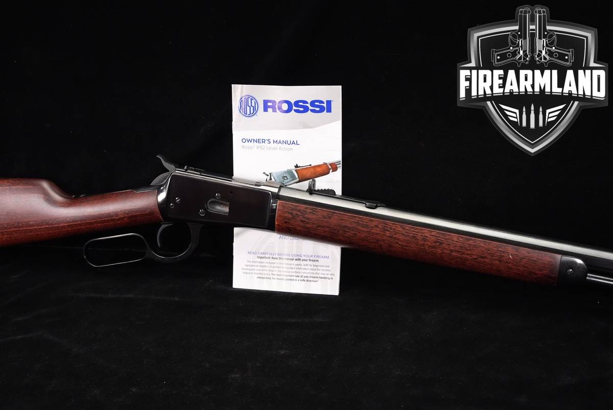 Rossi R92 44 Rem Mag 24 Blued & Hardwood R-92 OCTAGON +ORIG BOX
