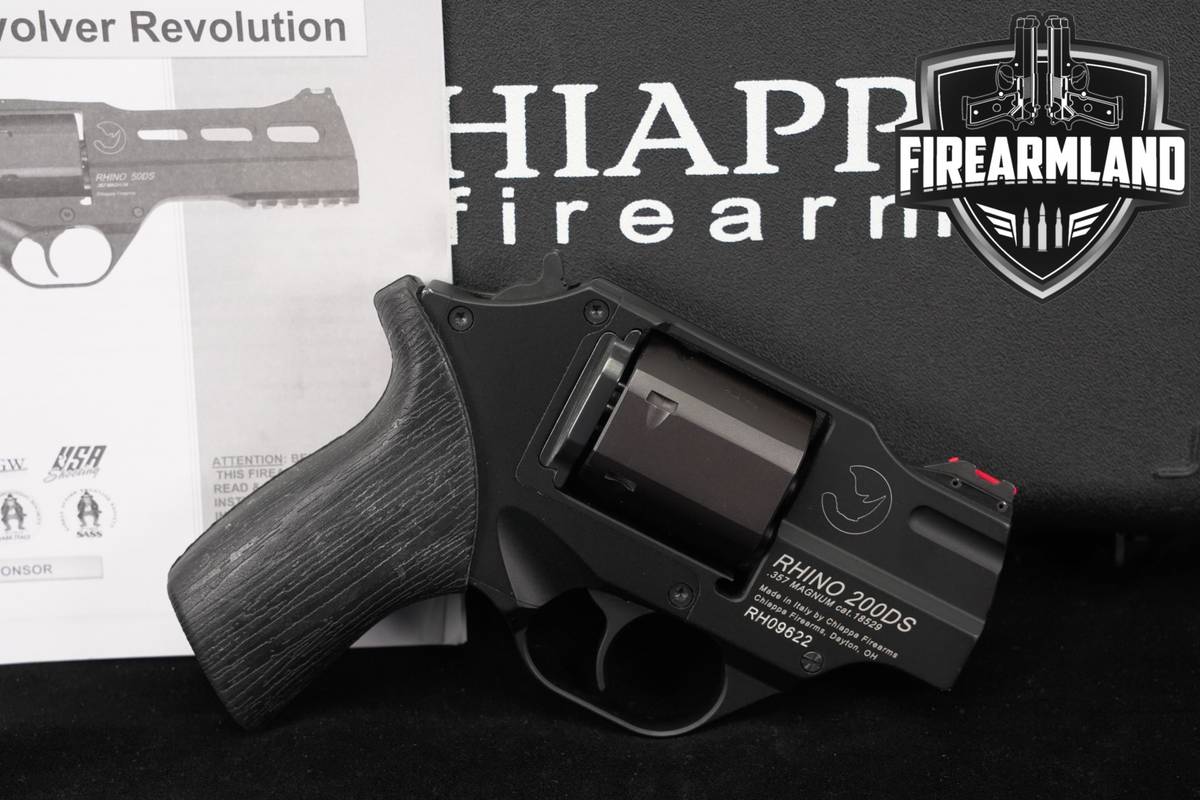 Chiappa Firearms Rhino 200DS 357 Magnum 2 Snub-Nose +ORIG CASE