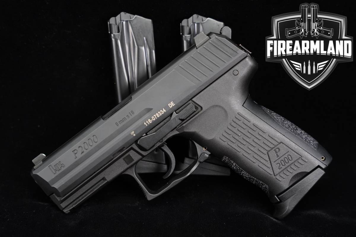 Heckler & Koch H&K HK P2000 V3 9mm 3.66" P-2000 Defense Pistol +3 MAGS
