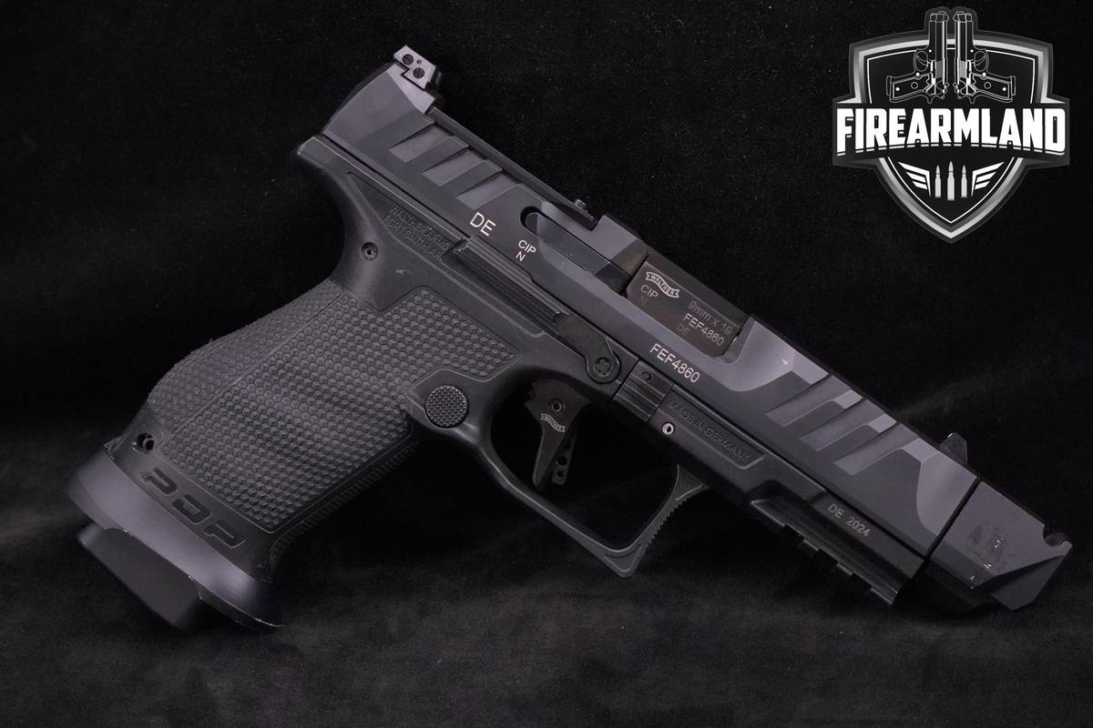 Walther PDP Compact OR PRO SD 9mm 4.6" +4 MAGS & ORIG CASE