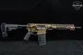 Patriot Ordnance Factory (POF) Revolution DI, Gen 4, CMR .308 Win. Bronze/Tan & Black in Excellent Condition Image 3