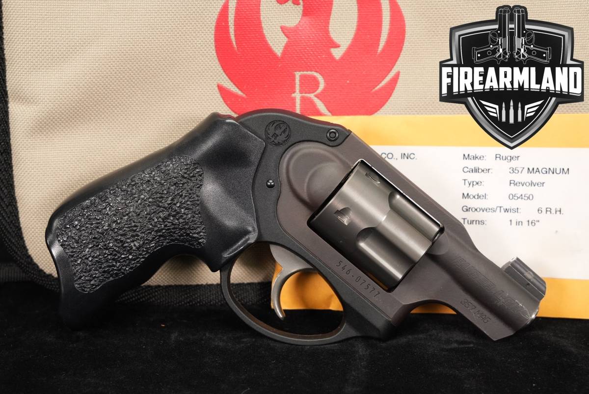 Ruger LCR 357 Magnum 1.87" Two-Tone Stainless +ORIG BOX & HOLSTER