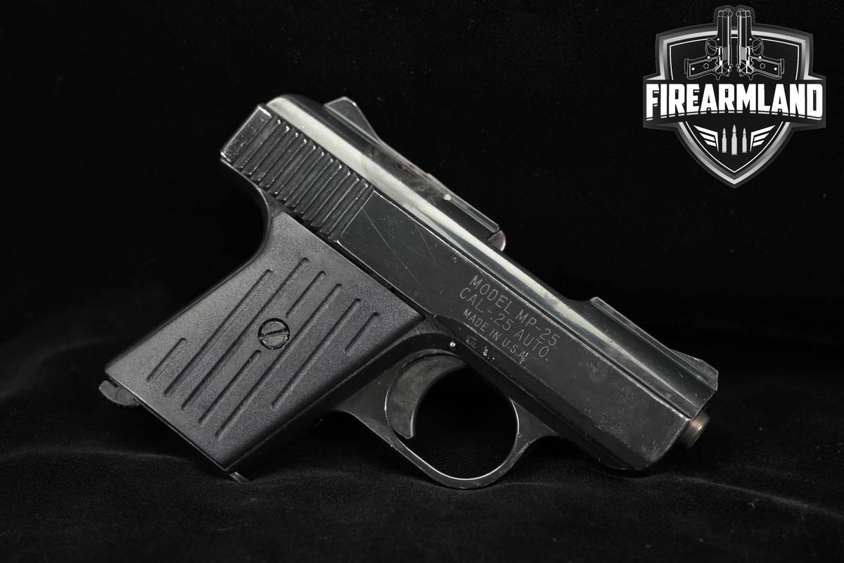Raven Arms MP25 25 ACP (6.35Mm) 2.5 Nickel