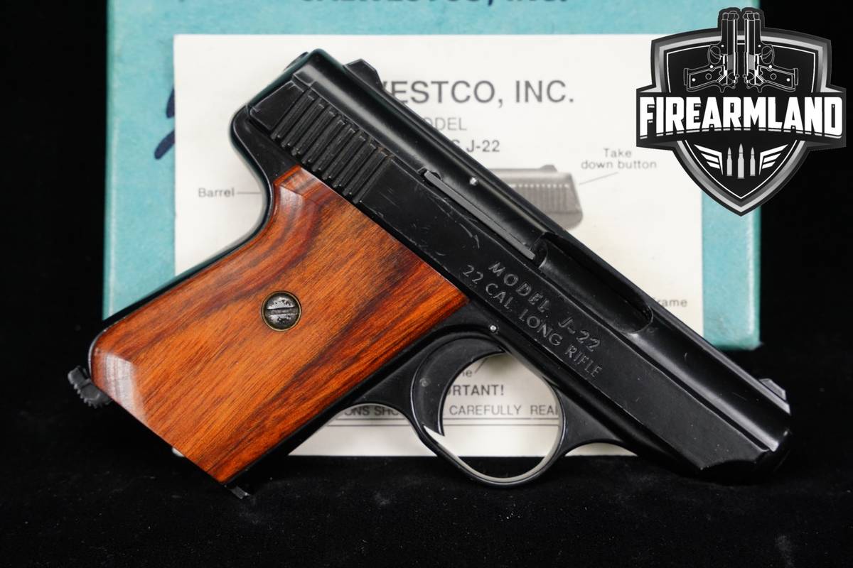 Jennings FJ-22 1985–1991 Era Calwestco Ojai CA Mark 22LR 2.5" J22 +ORIG BOX