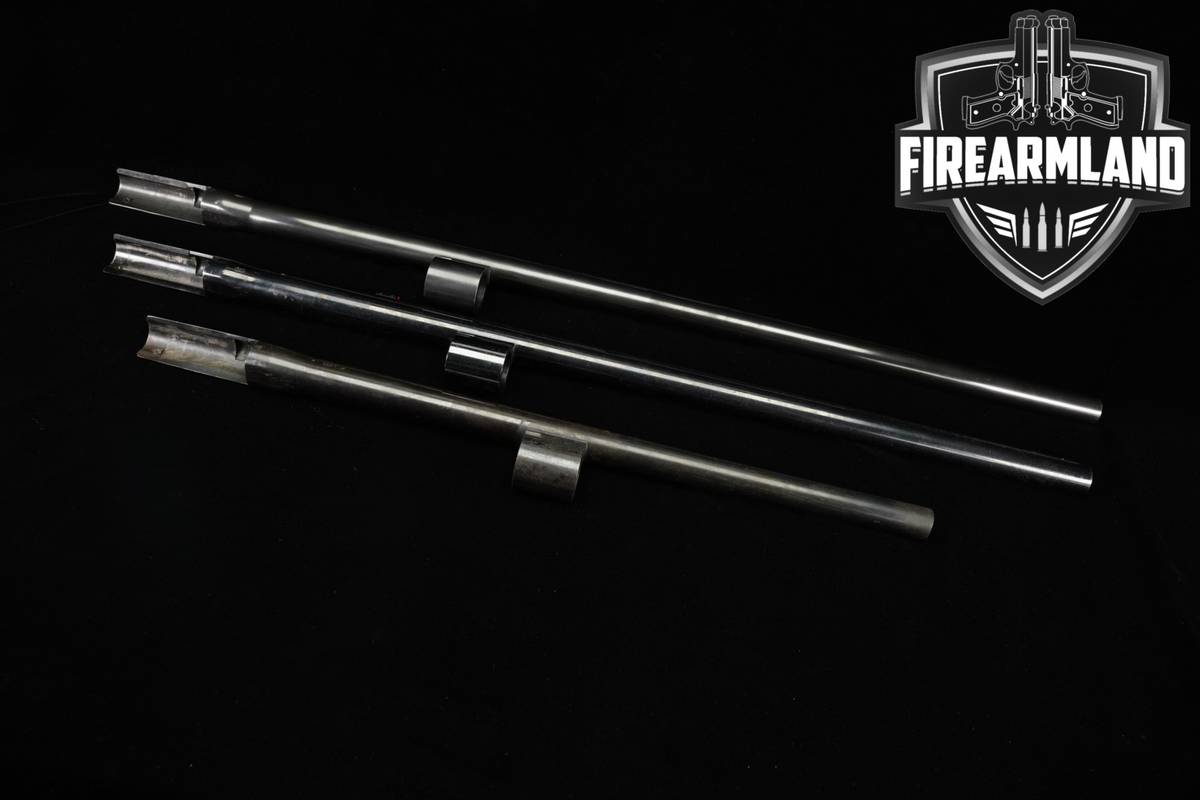 3-BARREL SET Remington Model 1100 12-Gauge 18.5", 26", 28" Blued M1100