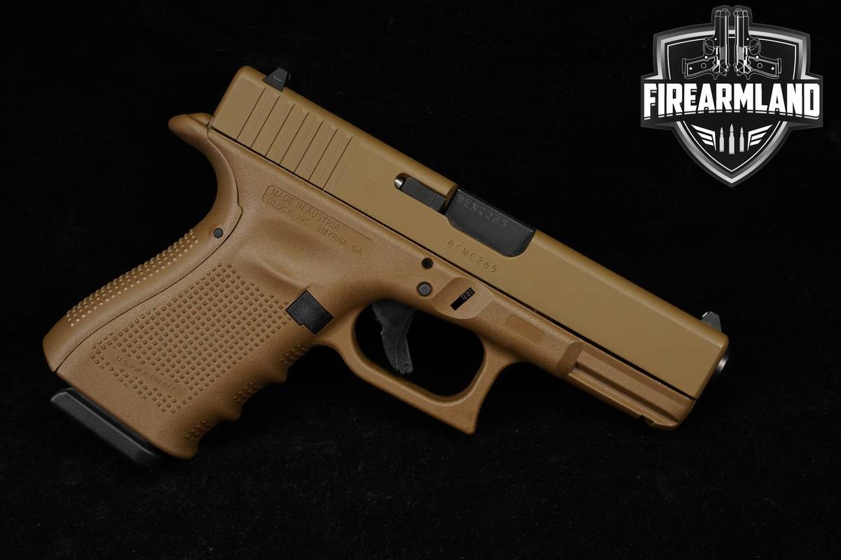 Glock 23 Gen4 40 S&W FDE G23 Gen-4 +4MAGS & ORIG CASE