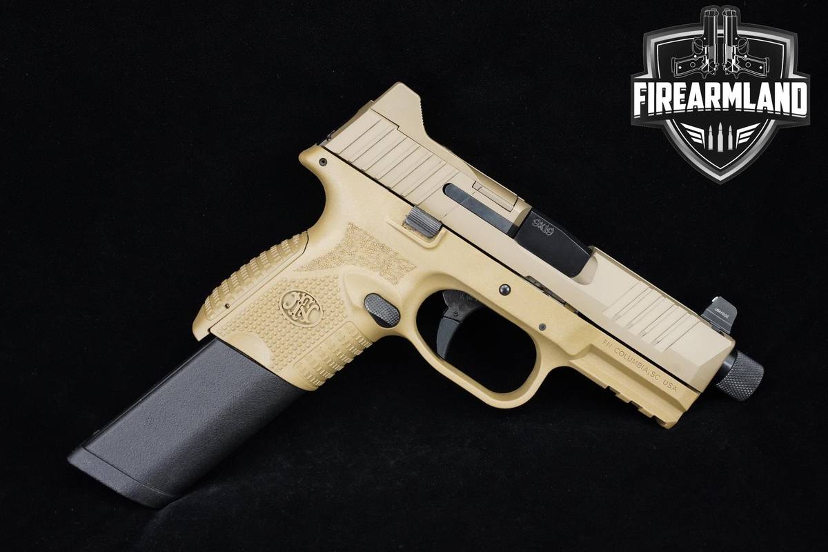 FN Herstal 509 Compact Tactical 9mm 4.3" FDE FNH FN509 +3 MAGS & ORIG CASE