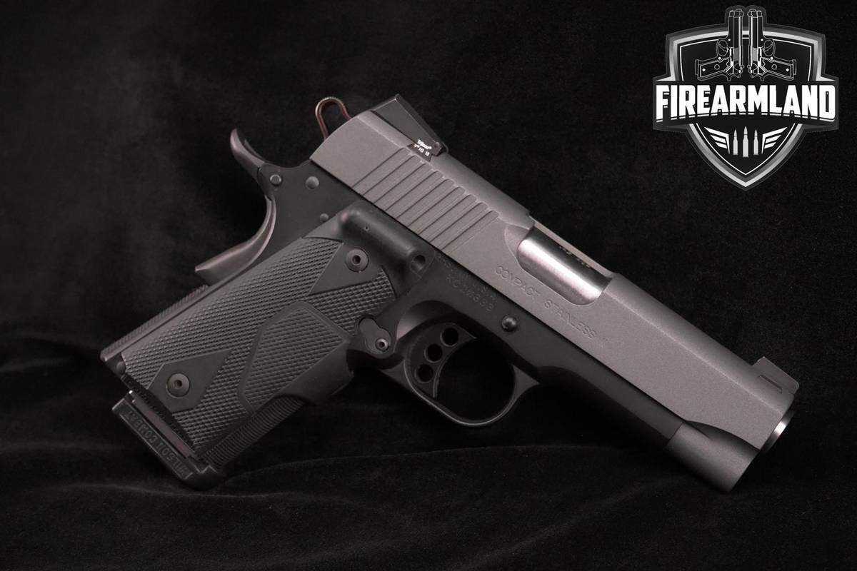 Kimber Compact Stainless II 45 ACP 1911 4" Matte Stainless +3 MAGS