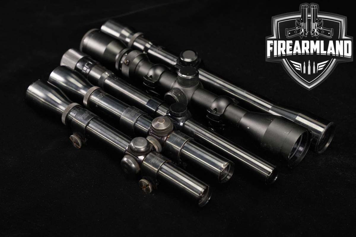 Five Scope Lot Hunting 5 Pack WEAVER Scopes Riflescope