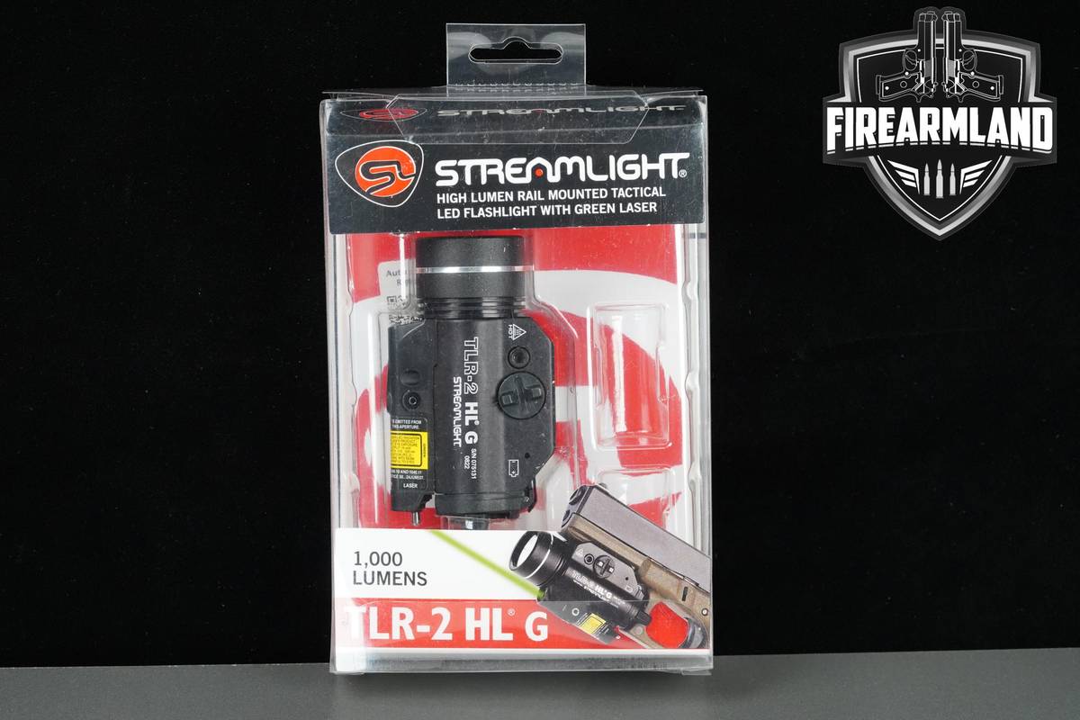 LIKE-NEW Streamlight TLR-2 HLG 1,000 Lumens, 20,000 Candela & Green Laser