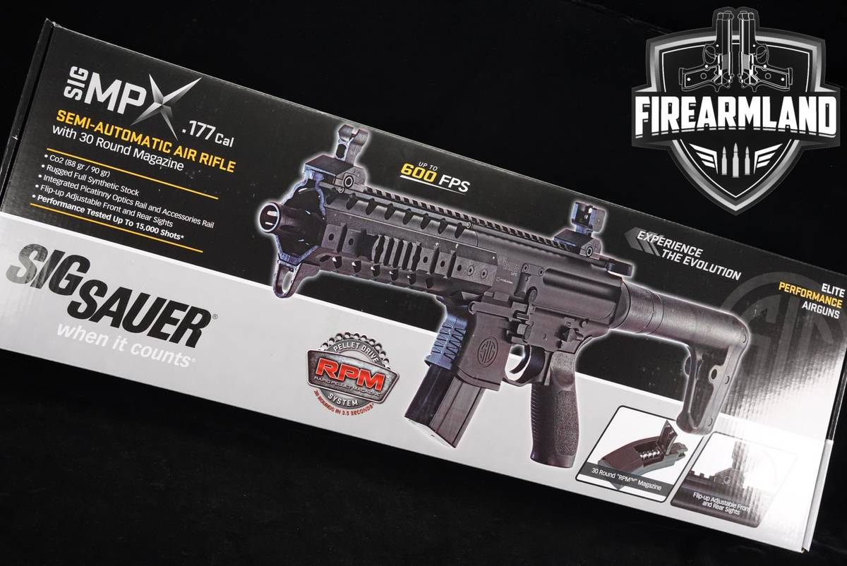 UNFIRED Sig Sauer MPX Air Rifle 177 AIRGUN +ORIG BOX