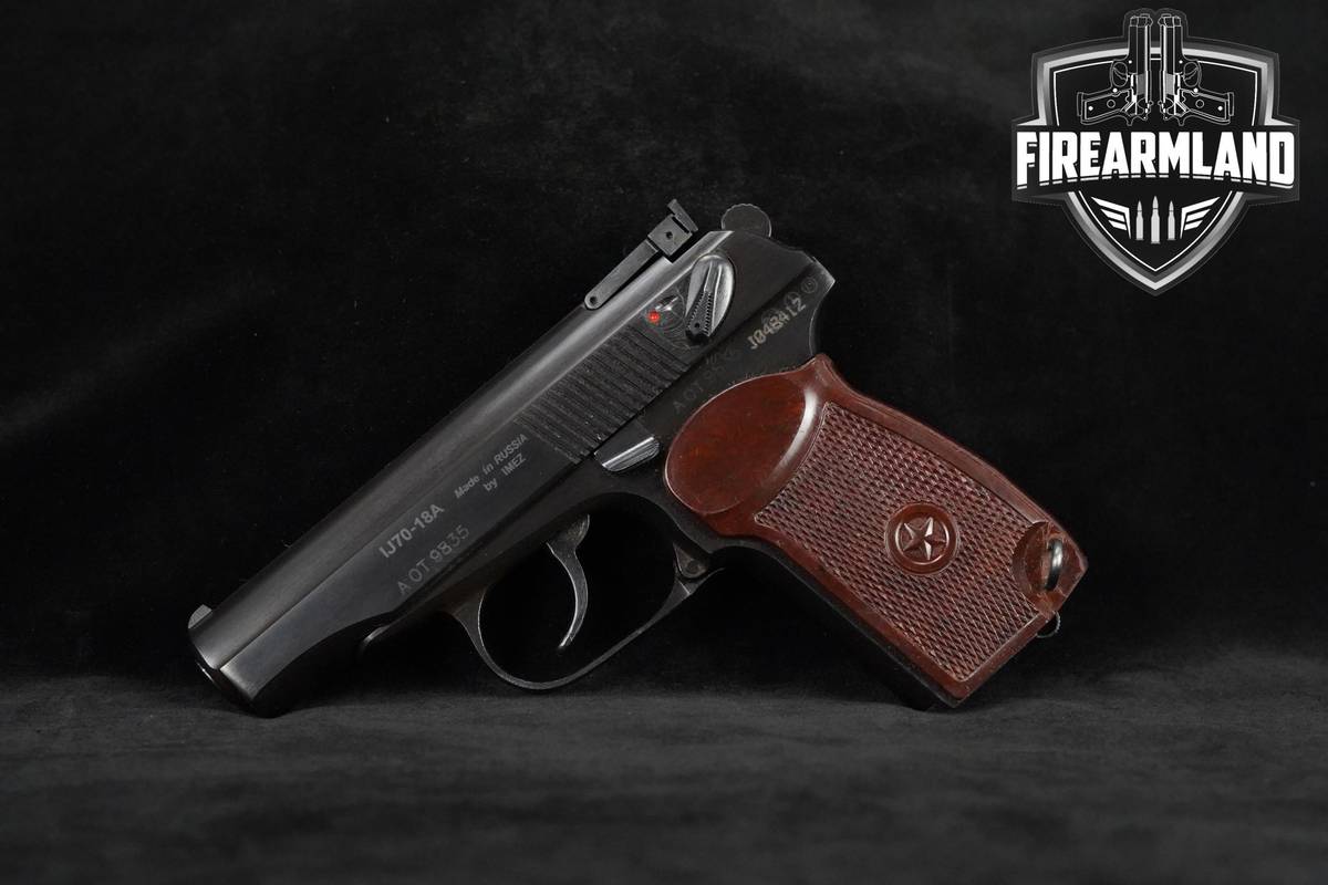 Imez IJ70-18A Makarov 9x18mm 3.68" Imez-IJ70-18A IJ-70 OG-BOX & HOLSTER