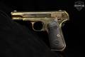 1910 Colt Model 1903 Pocket Hammerless Type II .32 ACP Gold Tone in Very Good Condition Image 4