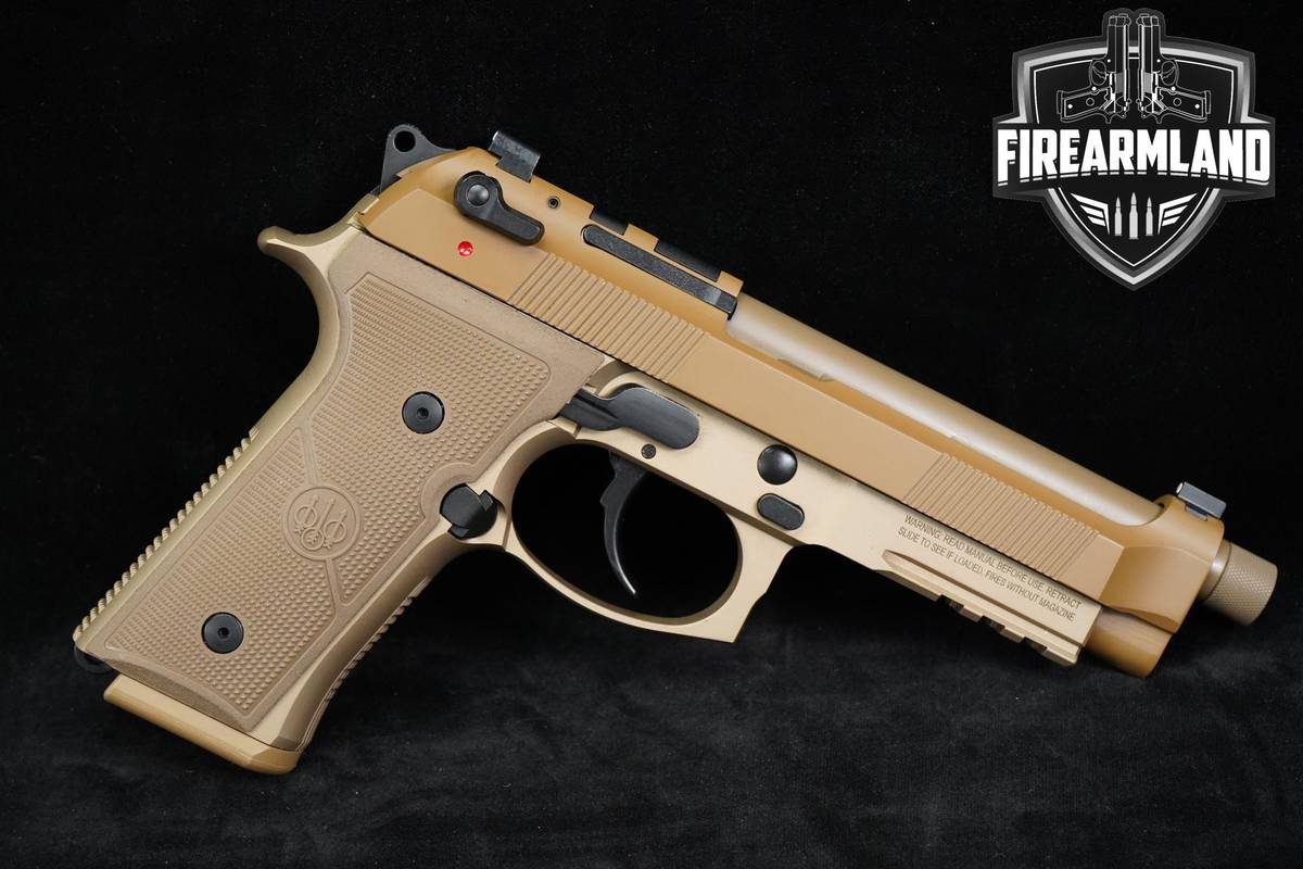 Beretta M9A4 Flat Dark Earth M9-A4 9mm 5.1" +2 MAGS & ORIG CASE